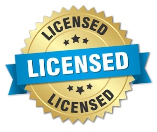Licensed badge